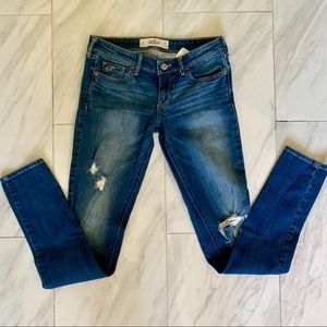 Hollister Distressed Skinny Jeans